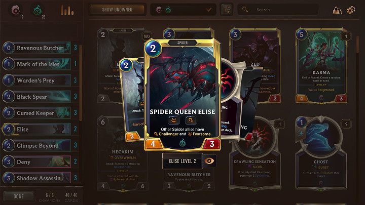 Zed is one of the Champions fighting on the side of the Ionia region - Shadow Isles & Ionia - the best deck in the Legends of Runeterra - The best decks - Legends of Runeterra Guide