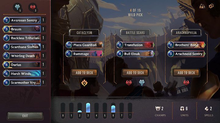 Wild Pick rounds are much less predictable because you can encounter crazy combinations that can drastically change your deck style - Expeditions game mode in Legends of Runeterra - Game modes - Legends of Runeterra Guide