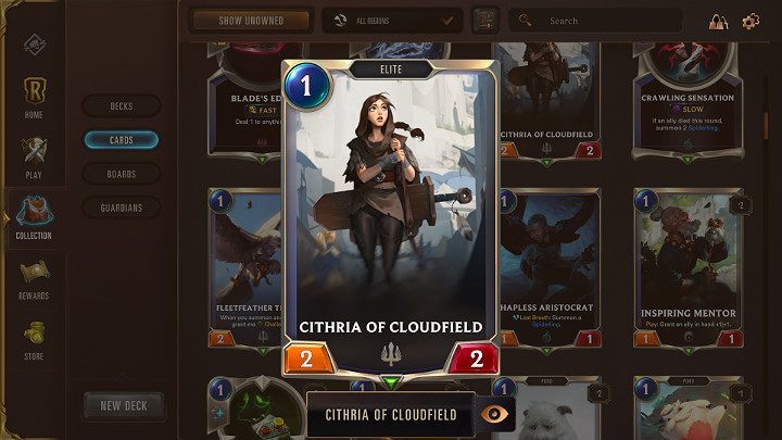 You can identify Common cards by their green triangle - Rarity of cards in Legends of Runeterra - Types of cards - Legends of Runeterra Guide
