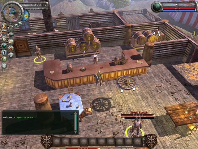 Tamika, behind the bar - Quests - Korden's Fall (Beyond) - Legends Of Dawn - Game Guide and Walkthrough