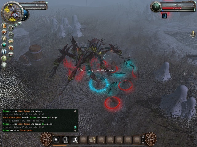 Fighting the Spider Queen - Quests - Korovia - Legends Of Dawn - Game Guide and Walkthrough