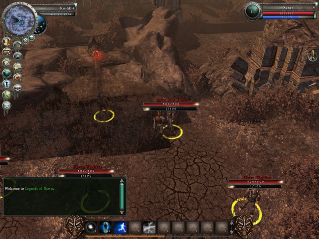 The Elven Patron in the ruins of Koshk - Quests - City of Recca - Legends Of Dawn - Game Guide and Walkthrough