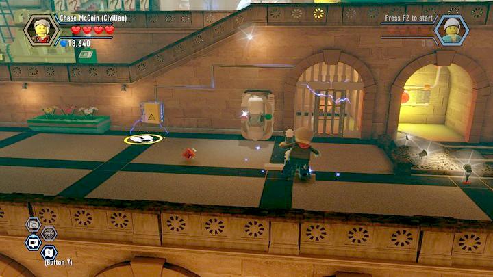 Destroy the engines and rebuild them - Museum burglary | Walkthrough - Chapter 10 - LEGO City: Undercover Game Guide