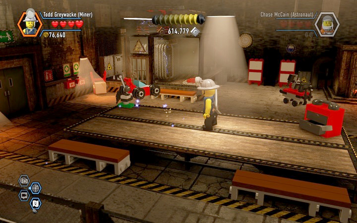 You can enter the special room only with a fireman disguise - Secrets in the prison | Chapter 3 - Chapter 3 - LEGO City: Undercover Game Guide