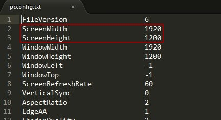 There you will find the lines: ScreenWidth and ScreenHeight - How to change the resolution on PC? - Basic information - LEGO City: Undercover Game Guide