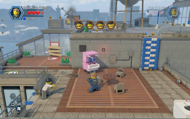 Defeat your opponent and cuff him - The TV station building | Chapter 2 - Chapter 2 - LEGO City: Undercover Game Guide