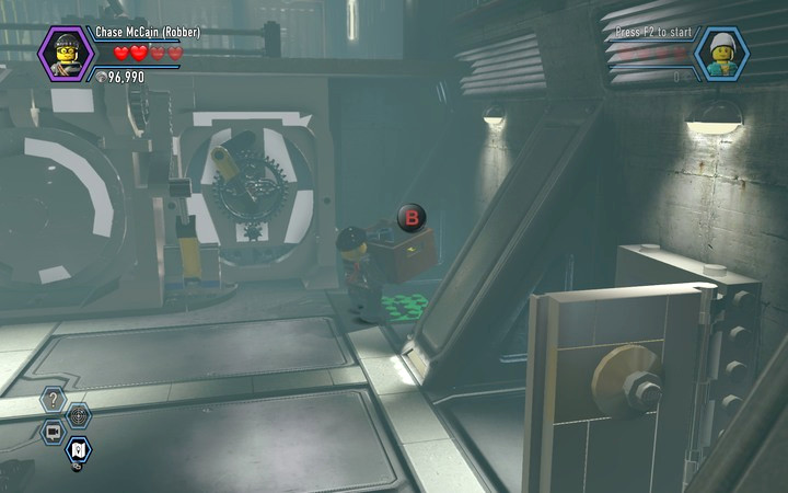 You will be able to construct another Colour Swapper from the blocks in the chest - Robbing the gem from the bank | Chapter 6 - Chapter 6 - LEGO City: Undercover Game Guide