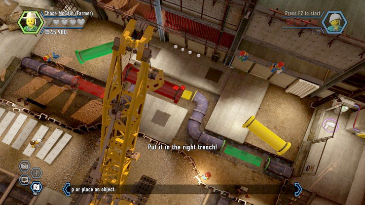 Fix the pipeline - Construction site | Chapter 12 | Walkthrough - Chapter 12 - LEGO City: Undercover Game Guide