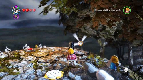 Enter the area look for a deer-shaped Patronus - Harry Potter Years 5-7: Tokens - Camp - Tokens - LEGO Harry Potter Years 5-7 Guide