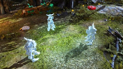 We find here three grazing cow skeletons - Harry Potter Years 5-7: Tokens - Camp - Tokens - LEGO Harry Potter Years 5-7 Guide