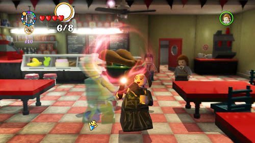 You get Dudley Dursley by serving a customer service - Harry Potter Years 5-7: Tokens - London, part 2 - Tokens - LEGO Harry Potter Years 5-7 Guide