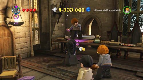 To free this student, you must destroy the silver bowl on the teachers table - Harry Potter Years 5-7: Students in Peril, part 2 - Other collectibles - LEGO Harry Potter Years 5-7 Guide