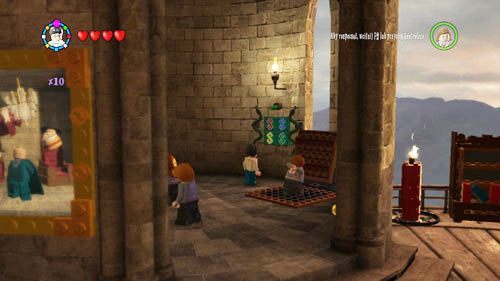Enter the separate room, find a snake puzzle and solve it to save the student - Harry Potter Years 5-7: Students in Peril, part 2 - Other collectibles - LEGO Harry Potter Years 5-7 Guide