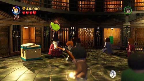 In the next room you will come across a sorcerer who has lost his toad - Harry Potter Years 5-7: Dark Times, part 2 - Year 5 - LEGO Harry Potter Years 5-7 Guide