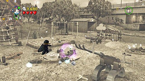 Move back to Harry, approach the destroyed carousel and use the WL spell - Harry Potter Years 5-7: Focus! - Year 5 - LEGO Harry Potter Years 5-7 Guide