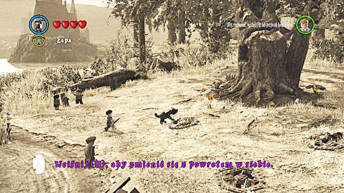 Follow him and reach the water - Harry Potter Years 5-7: Snapes Memory - Year 5 - LEGO Harry Potter Years 5-7 Guide