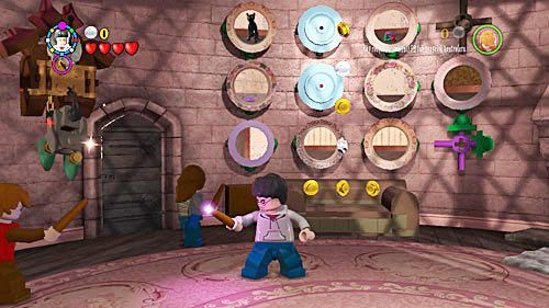 After the confusion caused by the Weasley twins, sneak into Dolores Umbridges office - Harry Potter Years 5-7: A Giant Virtuoso - Year 5 - LEGO Harry Potter Years 5-7 Guide