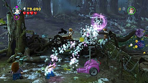 To go further, you will need the assistance of birds - Harry Potter Years 5-7: A Giant Virtuoso - Year 5 - LEGO Harry Potter Years 5-7 Guide