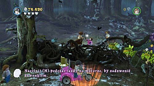 After scaring off all three birds, you have to return to the spot where you assembled the bicycle - Harry Potter Years 5-7: A Giant Virtuoso - Year 5 - LEGO Harry Potter Years 5-7 Guide