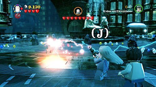 However, Albus Dumbledore comes to your aid - Harry Potter Years 5-7: A Veiled Threat - Year 5 - LEGO Harry Potter Years 5-7 Guide