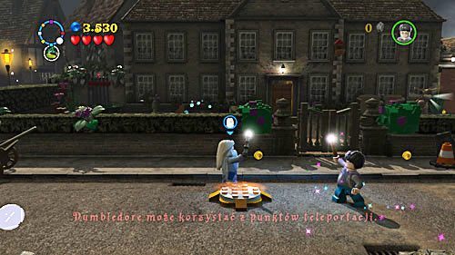 From the bricks that will be released you can assemble a teleport by using the WL spell - Harry Potter Years 5-7: Out of Retirement - Year 6 - LEGO Harry Potter Years 5-7 Guide