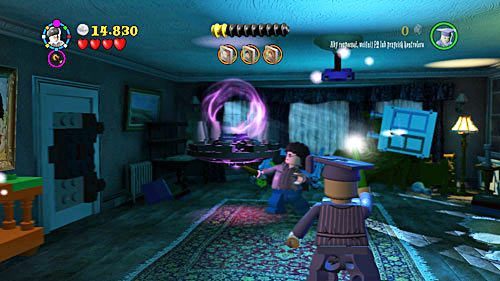 In the next room, you can meet Professor Horace, who requires our help - he wants you to find all the photos of his students - Harry Potter Years 5-7: Out of Retirement - Year 6 - LEGO Harry Potter Years 5-7 Guide