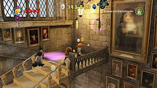 Now its enough to pull the rope and get into Professor Dumbledores office - Harry Potter Years 5-7: Lesson 3 Draught of Living Death - Year 6 - LEGO Harry Potter Years 5-7 Guide