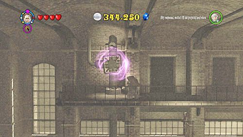 Switch to Dumbledore, use the WL spell to attach the knob on the valve and turn it until the water starts to flow - Harry Potter Years 5-7: Visiting little Tom Riddle - Year 6 - LEGO Harry Potter Years 5-7 Guide