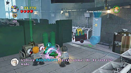 After your victory, Draco will hide in one of the cabins - Harry Potter Years 5-7: Love Hurts, part 1 - Year 6 - LEGO Harry Potter Years 5-7 Guide