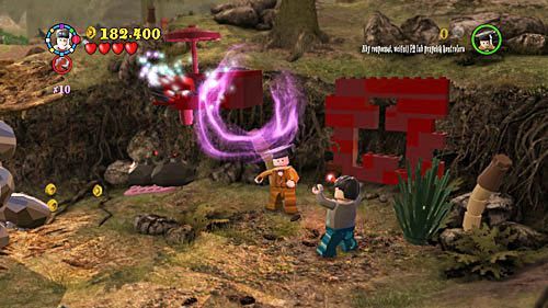 Leave the gardens and go on to the left - Harry Potter Years 5-7: Felix Felicis - Year 6 - LEGO Harry Potter Years 5-7 Guide