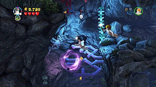 Use WL spell to move the vines away - Harry Potter Years 5-7: Sword and Locket - Year 7 - LEGO Harry Potter Years 5-7 Guide