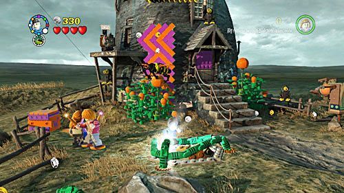 You will get to the Lovegoods house - Harry Potter Years 5-7: Lovegoods Lunacy, part 1 - Year 7 - LEGO Harry Potter Years 5-7 Guide