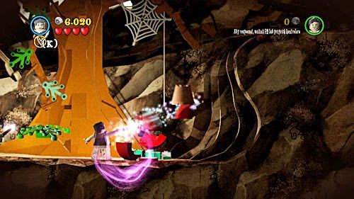 Approach a tree, jump on a branch and knock over two pears - Harry Potter Years 5-7: Lovegoods Lunacy, part 1 - Year 7 - LEGO Harry Potter Years 5-7 Guide