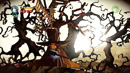 You will come across death that wants to kill the brothers - switch to third brother and use the invisibility cloak - Harry Potter Years 5-7: Lovegoods Lunacy, part 1 - Year 7 - LEGO Harry Potter Years 5-7 Guide