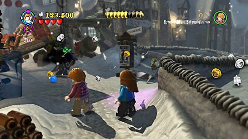 Further path is blocked by a bunch of bricks - Harry Potter Years 5-7: Back to School - Year 7 - LEGO Harry Potter Years 5-7 Guide