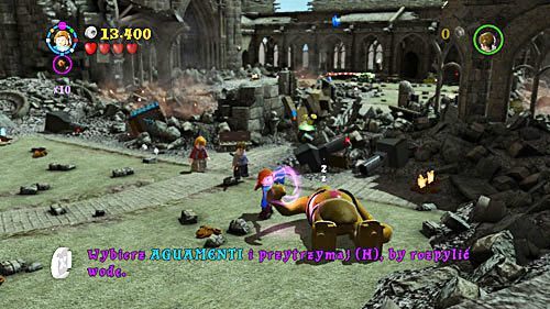 The next one is held by a giant - dont worry, he wont wake up - Harry Potter Years 5-7: The Flaw in the Plan - Year 7 - LEGO Harry Potter Years 5-7 Guide