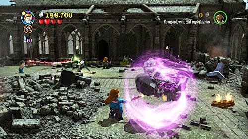 Raise the spider with the WL spell and throw it into the snakes mouth - Harry Potter Years 5-7: The Flaw in the Plan - Year 7 - LEGO Harry Potter Years 5-7 Guide