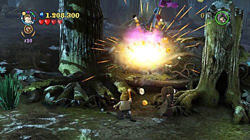 Find dried plants in the left part of the last area - Harry Potter Years 5-7: A Giant Virtuoso - secrets, collectibles - Year 5 - LEGO Harry Potter Years 5-7 Guide