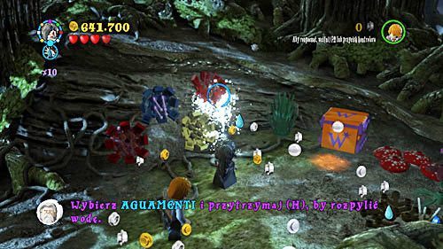 Open the Weasley box and use its contents - Harry Potter Years 5-7: A Giant Virtuoso - secrets, collectibles - Year 5 - LEGO Harry Potter Years 5-7 Guide