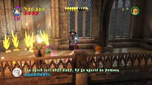 At the end of this mission, you have to fill the tank with water - Harry Potter Years 5-7: Burning Bridges - secrets, collectibles - Year 7 - LEGO Harry Potter Years 5-7 Guide