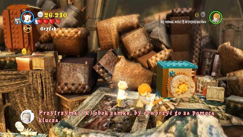 Find the safe during the part when you have to run away from fire - Harry Potter Years 5-7: Fiendfyre Frenzy - secrets, collectibles - Year 7 - LEGO Harry Potter Years 5-7 Guide