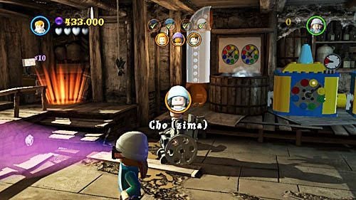 You get the Cho (winter) token by ridding in a wheelchair and collecting studs - Harry Potter Years 5-7: Dumbledores Army - secrets, collectibles - Year 5 - LEGO Harry Potter Years 5-7 Guide