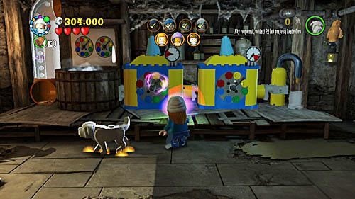 The next two parts are in the basement of the inn you reach at the very end - Harry Potter Years 5-7: Dumbledores Army - secrets, collectibles - Year 5 - LEGO Harry Potter Years 5-7 Guide