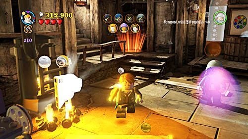 Get the second by using the Weasley box standing there - Harry Potter Years 5-7: Dumbledores Army - secrets, collectibles - Year 5 - LEGO Harry Potter Years 5-7 Guide