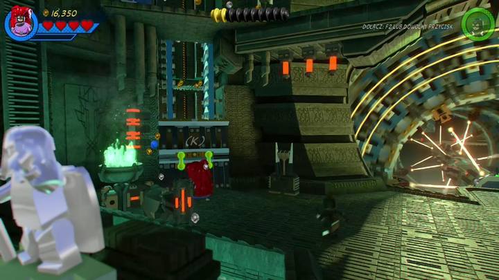 Switch to Medusa at the beginning of the mission and walk towards the place shown on the picture - LEGO Marvel 2: Mission 14 - Halo, is it Kree Youre Looking For Walkthrough - LEGO Marvel 2: Walkthrough - LEGO Marvel Super Heroes 2 Game Guide