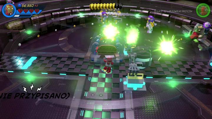 Once on the other side, use the control panel and click the left arrow - LEGO Marvel 2: Mission 19 - On Board the Sword Walkthrough - LEGO Marvel 2: Walkthrough - LEGO Marvel Super Heroes 2 Game Guide