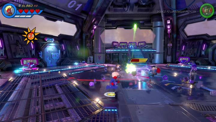 Your next task is to defeat Kang, the main boss in the game - LEGO Marvel 2: Mission 20 - Out of Time Walkthrough - LEGO Marvel 2: Walkthrough - LEGO Marvel Super Heroes 2 Game Guide