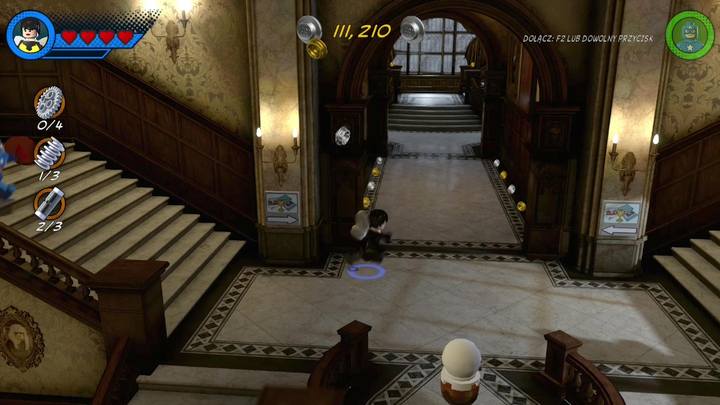 Part 4 - found not far from the Trophy Room that is accessed from the lobby - LEGO Marvel 2: Mission 2 - Avengers World Tour Walkthrough - LEGO Marvel 2: Walkthrough - LEGO Marvel Super Heroes 2 Game Guide