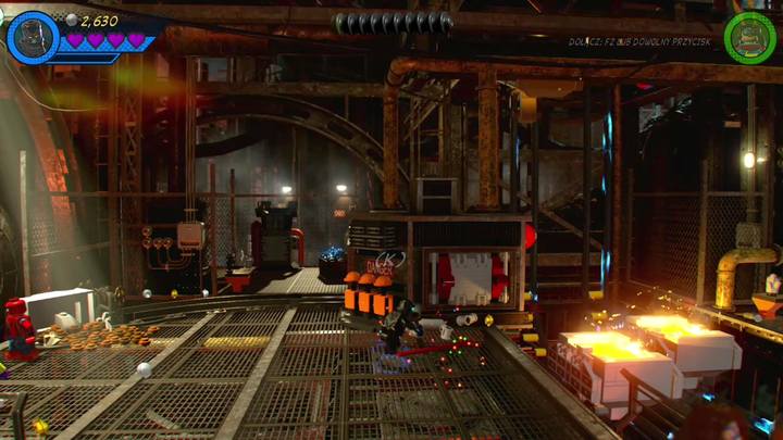 Go to the place presented in the picture and find bricks lying on the ground - LEGO Marvel 2: Mission 4 - Whats Klaws Is Mined Walkthrough - LEGO Marvel 2: Walkthrough - LEGO Marvel Super Heroes 2 Game Guide