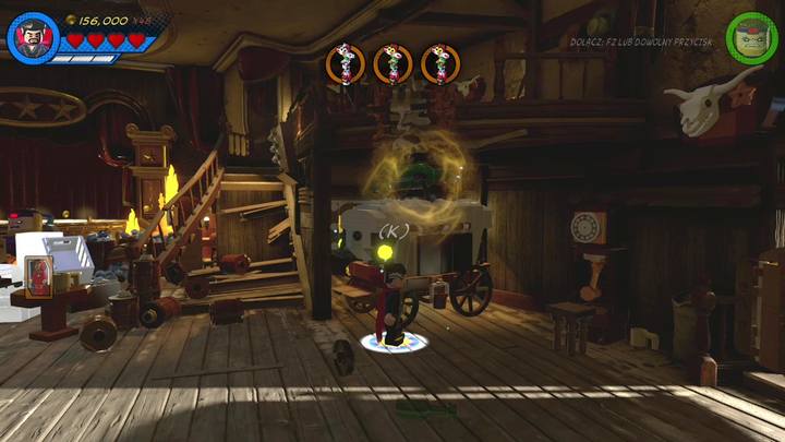 Start the level in free play mode and approach the place presented in the picture - LEGO Marvel 2: Mission 5 - Toe-to-Totem - LEGO Marvel 2: Gwenpools missions - LEGO Marvel Super Heroes 2 Game Guide